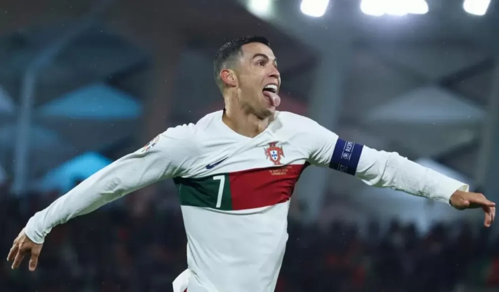 Cristiano Ronaldo le dio un desopilante consejo a un compañero de la selección para hacer goles