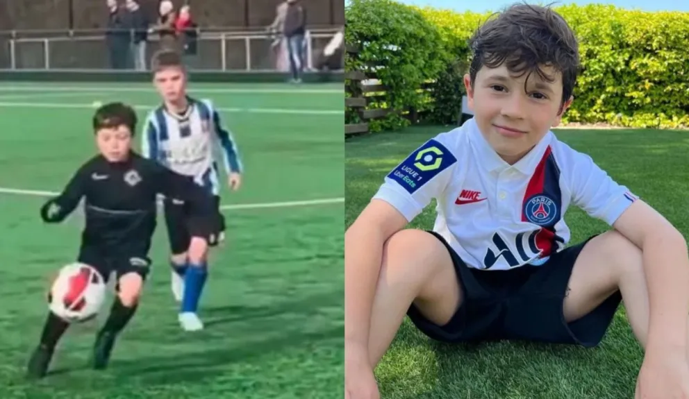 Robaron la identidad de Mateo Messi, el video se hizo viral y las redes explotaron con estos comentarios