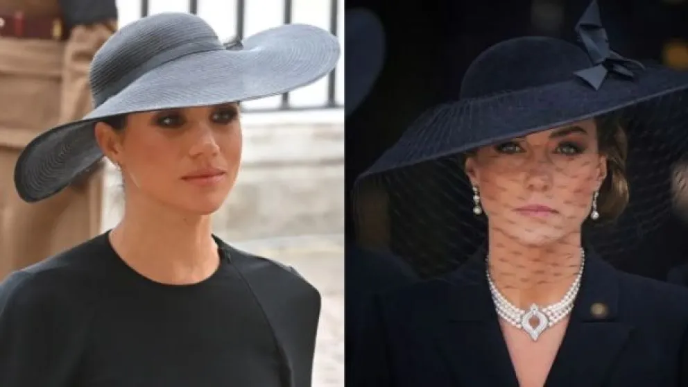 Récord en riñas: la feroz competencia sin fin entre Meghan y Kate que tiene al palacio temblando