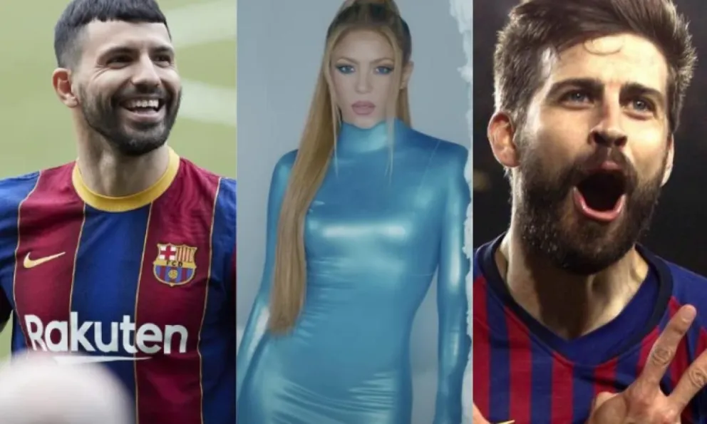El Kun Agüero va por todo: lanzó una increíble idea para acercar a Gerard Piqué y Shakira