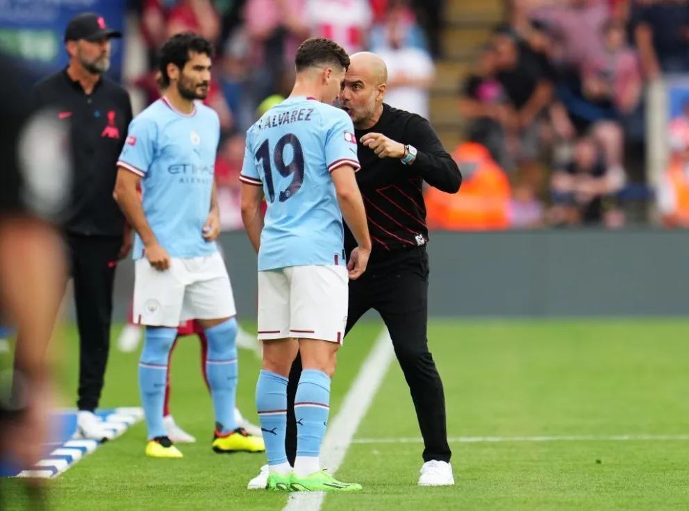 La curiosa noticia que beneficia a Julián Álvarez pero enfureció a Pep Guardiola