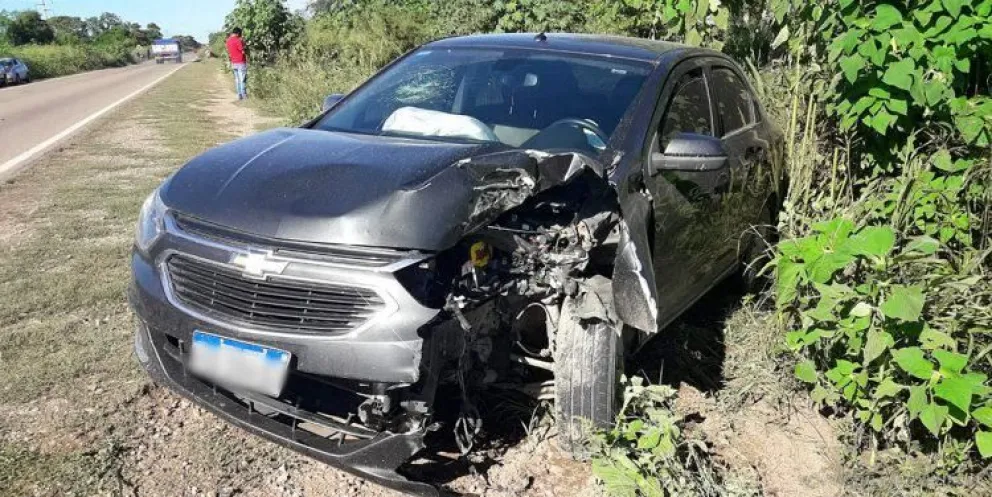 Tartagal: dos personas heridas luego de ser impactadas por la llanta de un camión