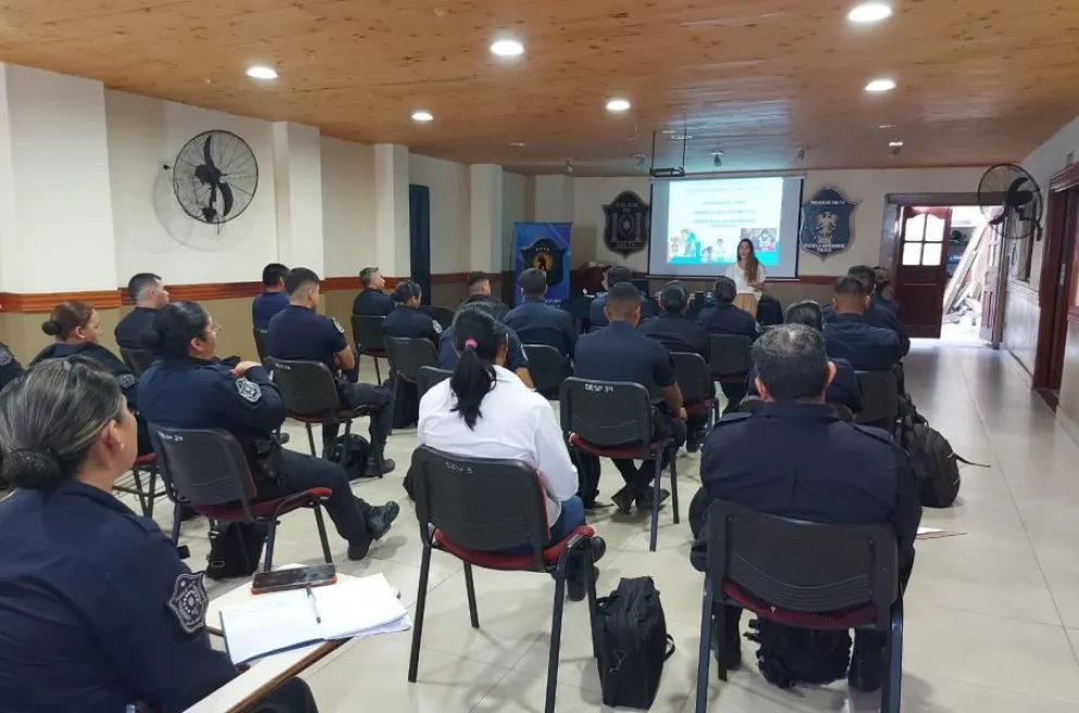 Foto: Capacitación en Protección a las Víctimas de Delitos de la Integridad Sexual. Fuente: Twitter