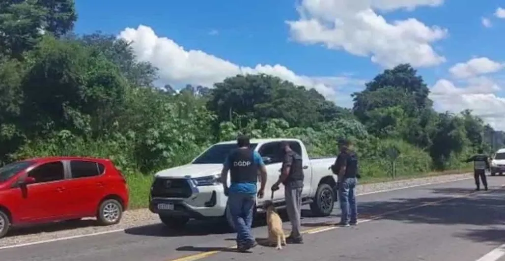 Tenía dentro de su vehículo 112 paquetes de hoja de coca