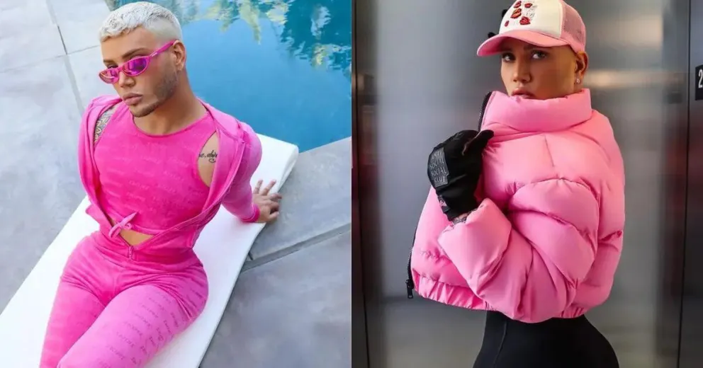 Un reconocido influencer y clon de Kim Kardashian revela su obsesión por la socialité, Argentina y Messi