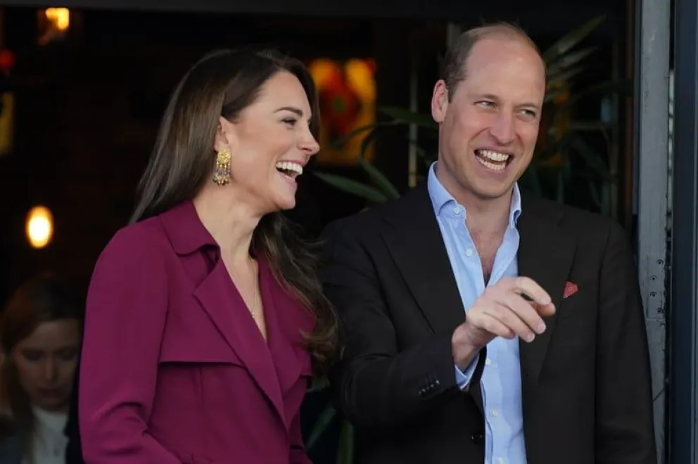 Esta fue la insólita imitación de Guillermo que desató locura en todos: Kate Middleton atónita