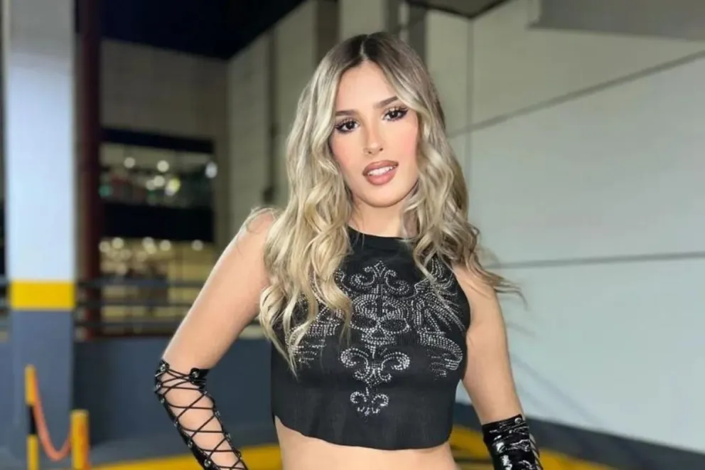 Indignada: el mal momento que pasó Julieta Poggio de Gran Hermano, en el show de Bizarrap
