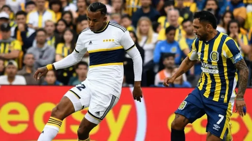 En un partido más que caliente, Boca Juniors rescató un empate en el último minuto ante Rosario Central