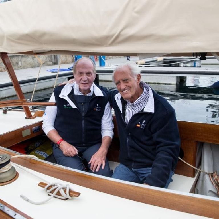 Josep cus&iacute; y juan carlos i