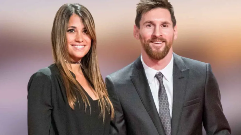 antonella rocuzzo y lionel messi