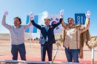 Gustavo Sáenz y Raúl Jalil acordaron la construcción del proyecto de litio Sal de Oro