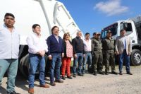 Entregaron nuevos camiones compactadores a La Viña y Pichanal