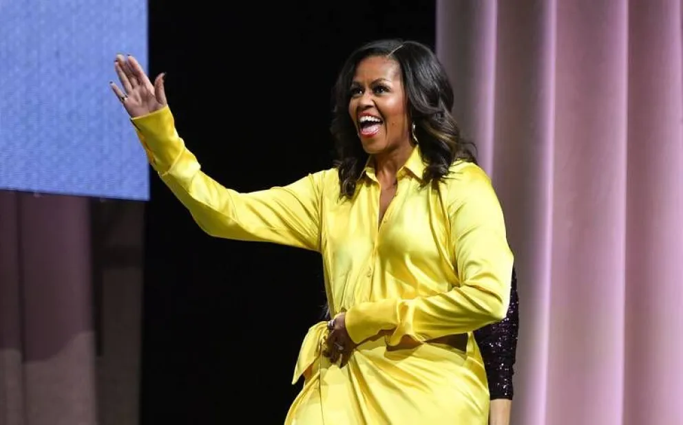 El insólito y magnifico momento que vivió Michelle Obama en Barcelona: causó gran impacto