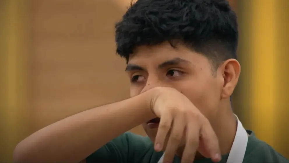 Masterchef: en una noche con muchos nervios, el salteño Antonio terminó salvándose con lo justo