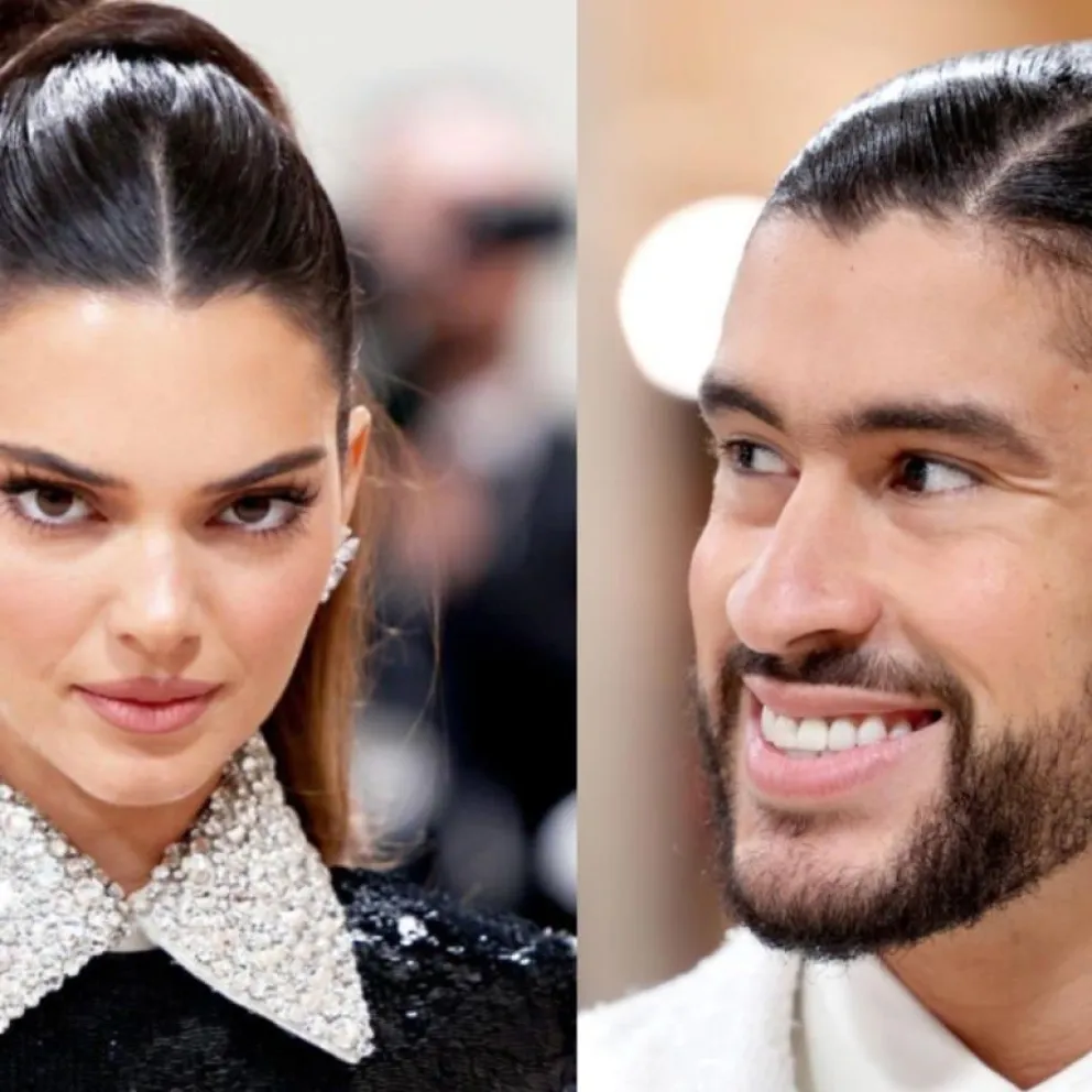 Marido y mujer: Kendall Jenner y Bad Bunny hicieron un increíble anuncio en las escaleras de la MET Gala