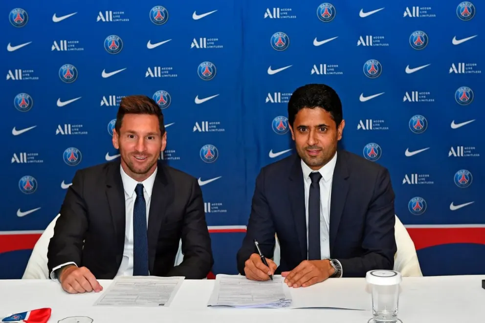 Relación rota: tras el escándalo, Nasser Al-Khelaïfi, presidente del PSG, arremetió contra Lionel Messi