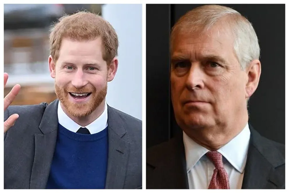 Estas son las terribles coincidencias que unen al príncipe Harry con el príncipe Andrés de York