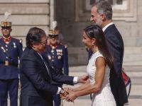 Gastaron un dineral: así fue el recibimiento del rey Felipe VI y la reina Letizia al presidente de Colombia