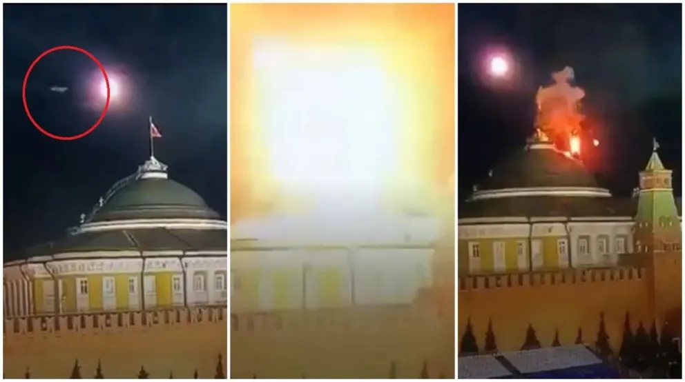 VIDEO: Rusia acusó a Ucrania de intentar matar a Putin a través de un ataque con drones