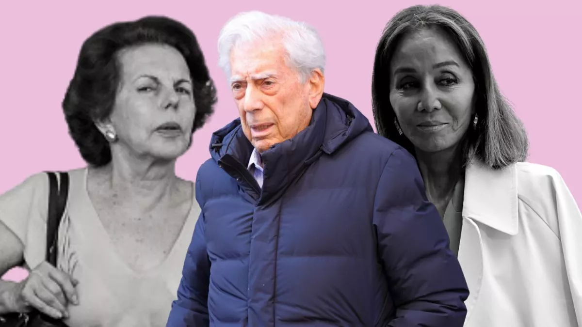 Mario Vargas Llosa, Patricia Llosa e Isabel Preysler