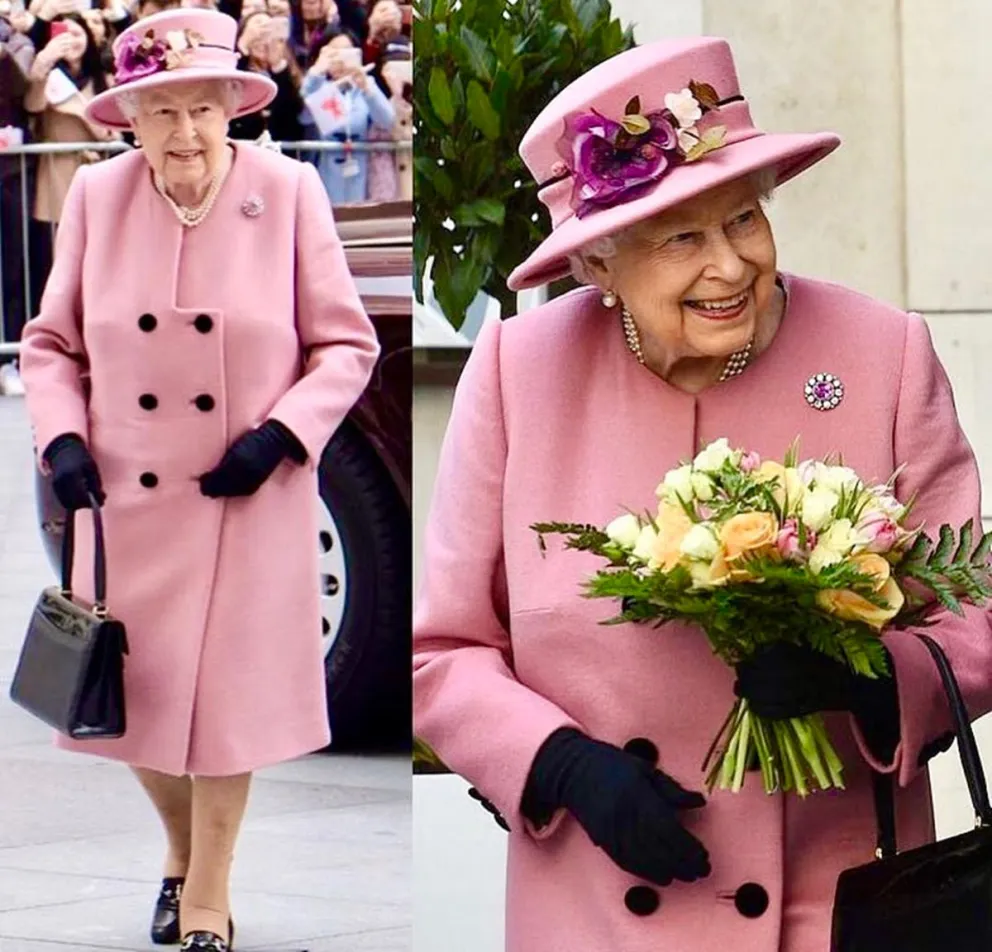 Ingenioso: el truco que usaba la reina Isabel II para que no se le subiera la falda en días ventosos