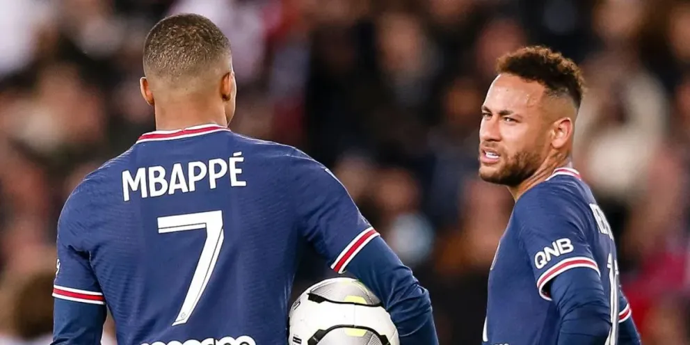 Neymar se cansó y revela su pésima relación con Kylian Mbappé en medio de la tensión en PSG