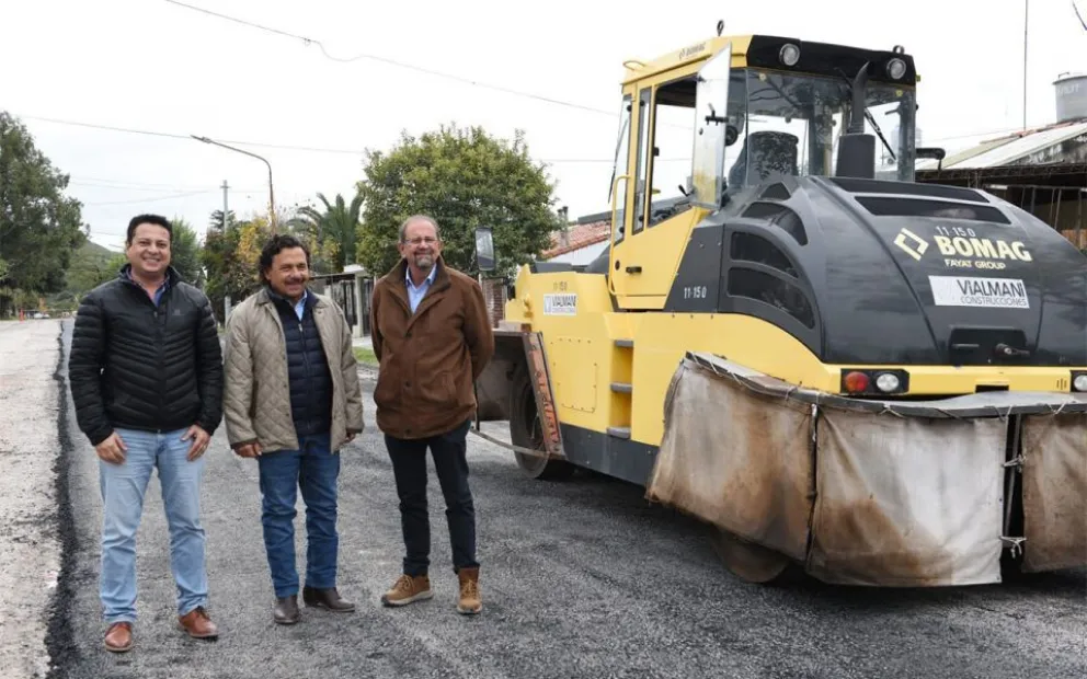 Gustavo Sáenz visitó Rosario de Lerma y reivindicó las obras que se están realizando en la región