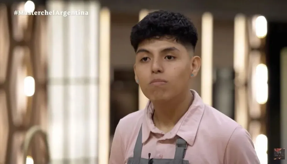 Masterchef: el salteño Antonio no pudo con los nervios y deberá vestir el delantal negro
