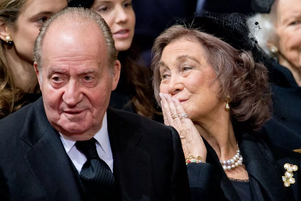 Juan Carlos I y reina Sofía