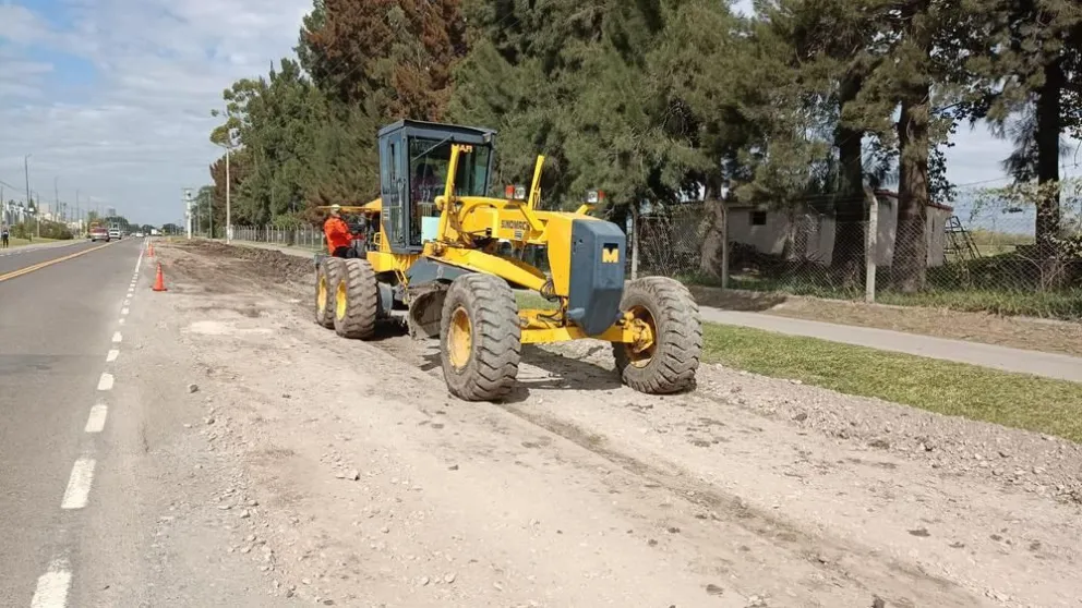 Tras el hundimiento del colectivo de SAETA, iniciaron obras para arreglar la banquina de la zona