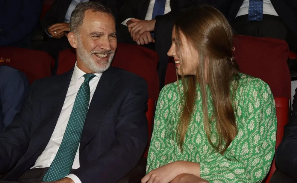 Complicidad pura: la infanta Sofía y Felipe VI vivieron un momento único lejos de Leonor y Letizia