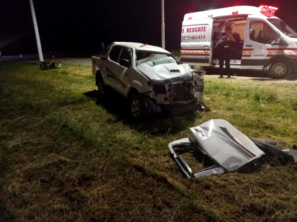 Un muerto y un nene de cuatro años herido tras choque de dos camionetas en Las Lajitas
