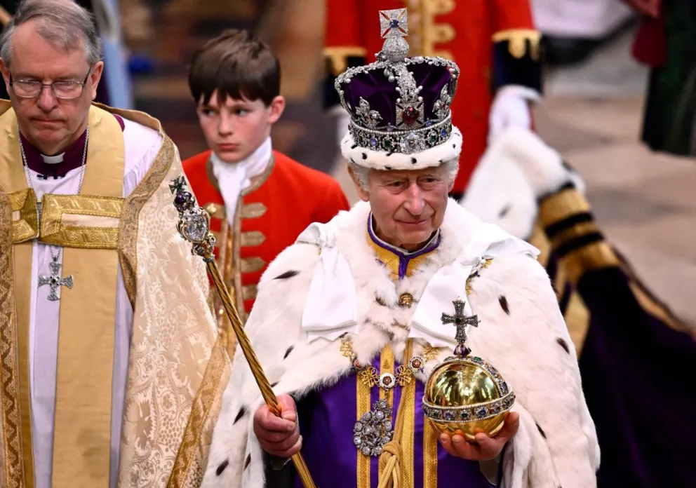 El catastrófico significado de "La Parca", figura que causó pánico en la coronación del rey Carlos III