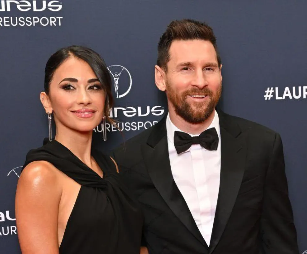 Este es el costoso valor del vestido YSL que Antonela Roccuzzo lució junto a Lionel Messi