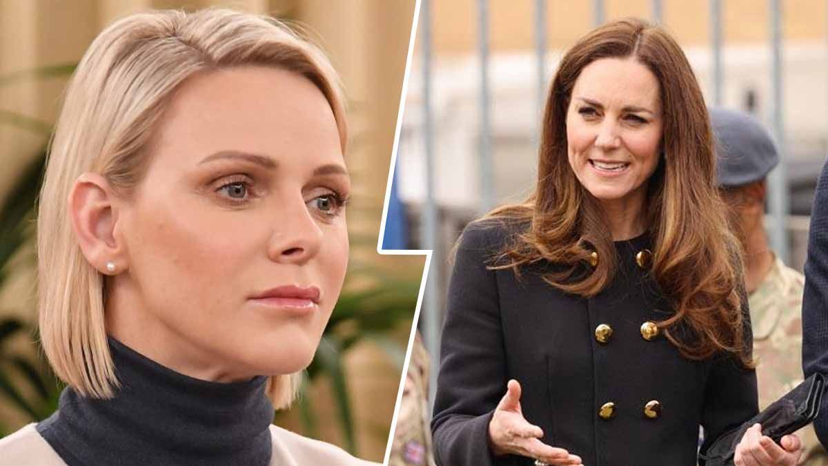 Charlene de M&oacute;naco y Kate Middleton