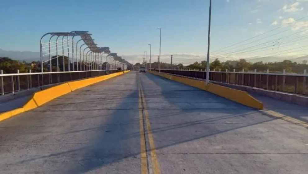 Habilitaron el nuevo puente sobre el Río Arenales que conectará diversos puntos de la ciudad
