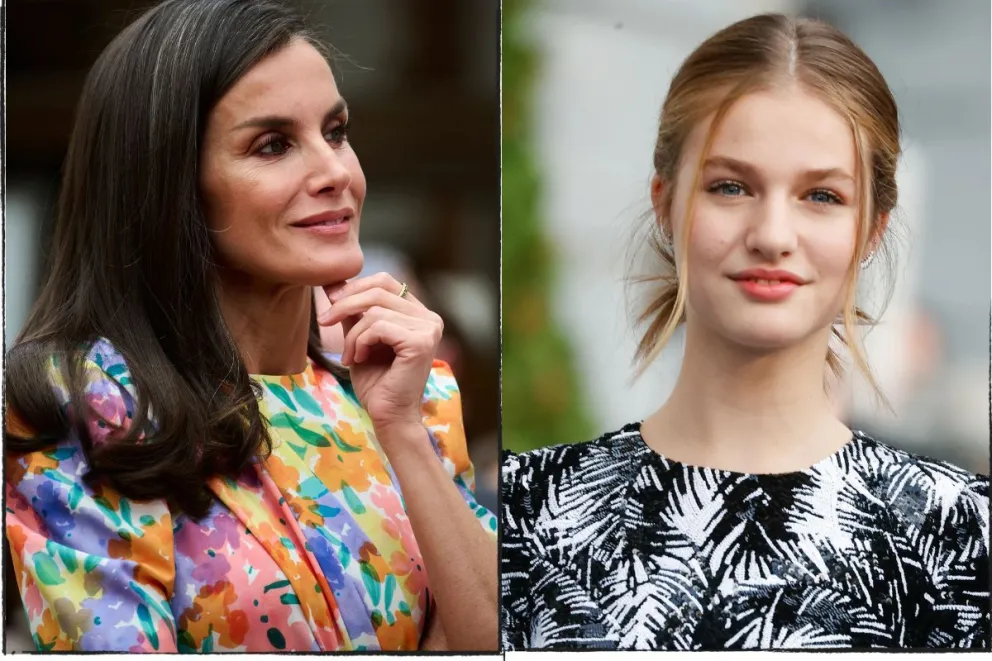 La princesa Leonor furiosa con su madre: la reina Letizia sorprendió con su vestido y joyas prestadas