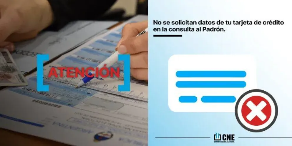 Que no te estafen: circula un padrón electoral que se roba todos los datos de tus tarjetas, aquí los detalles 