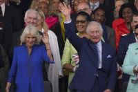 Esta es la fabulosa pareja de royals que estuvo presente en el concierto de coronación del rey Carlos III