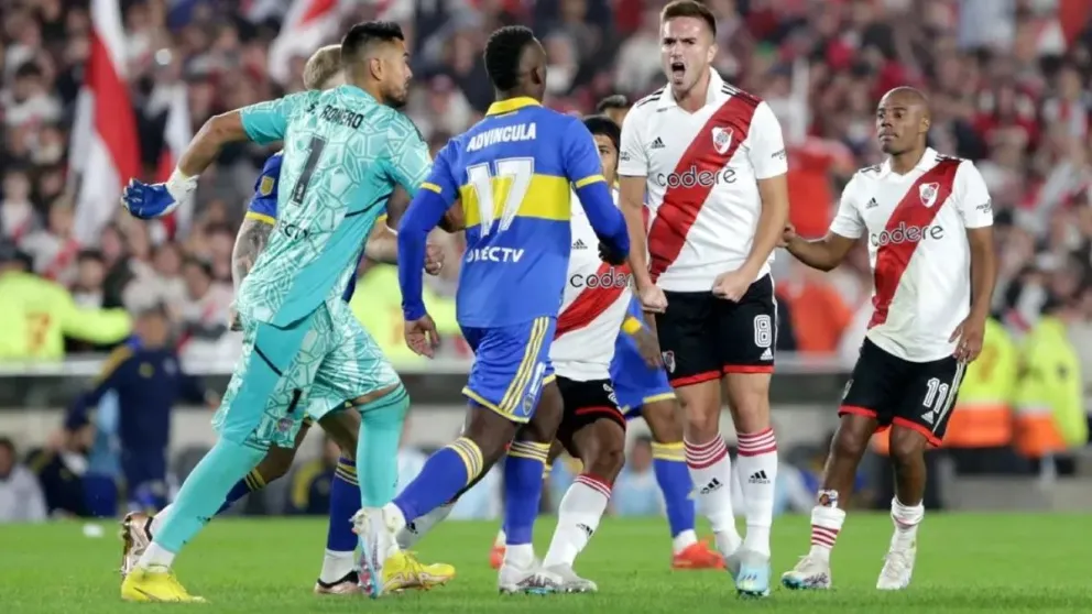 Continúa la discordia tras el superclásico: estas son las sanciones que recibieron Boca y River