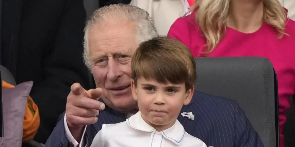 El príncipe Louis quiere parecerse al rey Carlos III: este fue el ocurrente comentario que hizo