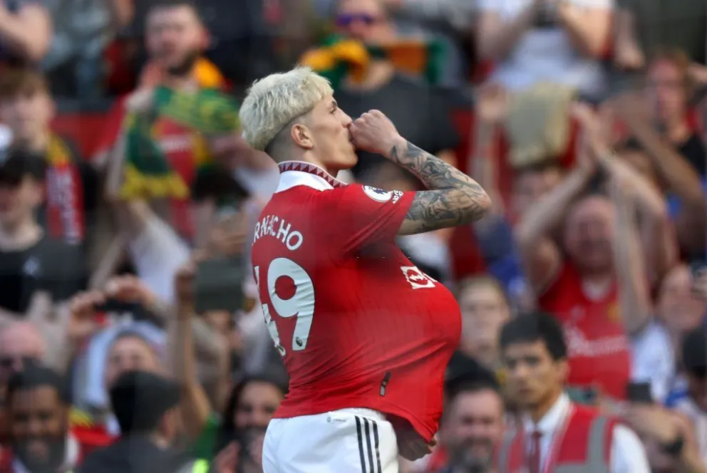 Regreso soñado: Alejandro Garnacho y un gol increíble en el triunfo de Manchester United