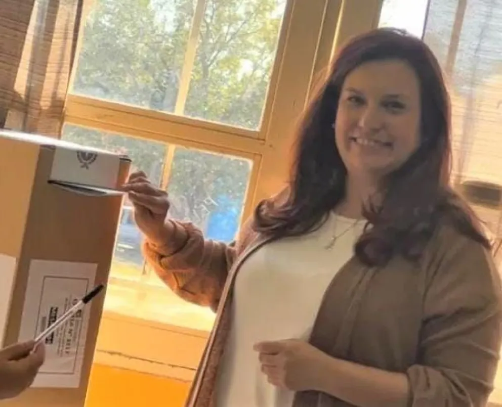 Mónica Juárez dejó claro su deseo de que este domingo electoral termine en armonía 