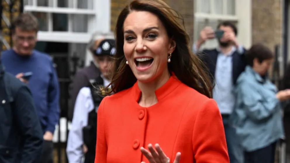 Impresionante: con este atuendo Kate Middleton enamoró a todos en la Eurovisión 2023