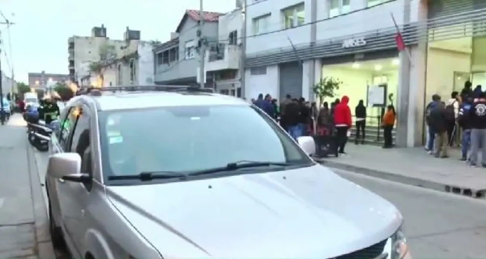 Un niño fue atropellado en las puertas de ANSES
