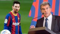 Luego de culpar a Lionel Messi por no regresar a Barcelona, Laporta confiesa que le deben dinero
