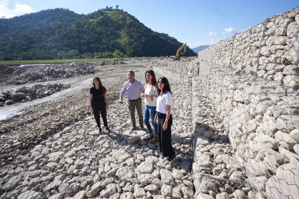 Bettina Romero fiscalizó y mostró cómo van las obras de Vaqueros