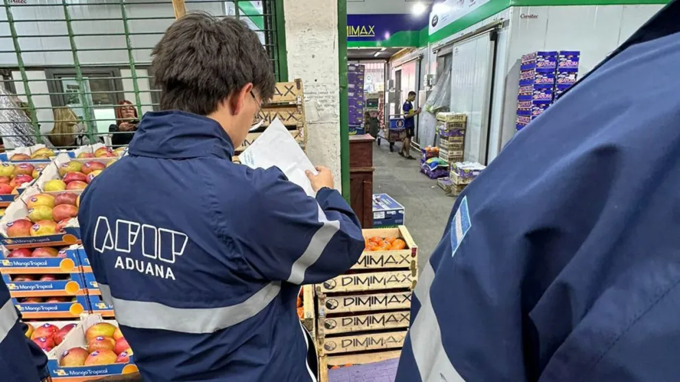 En medio de la inflación, la AFIP realizó un importante operativo dentro del Mercado Central  