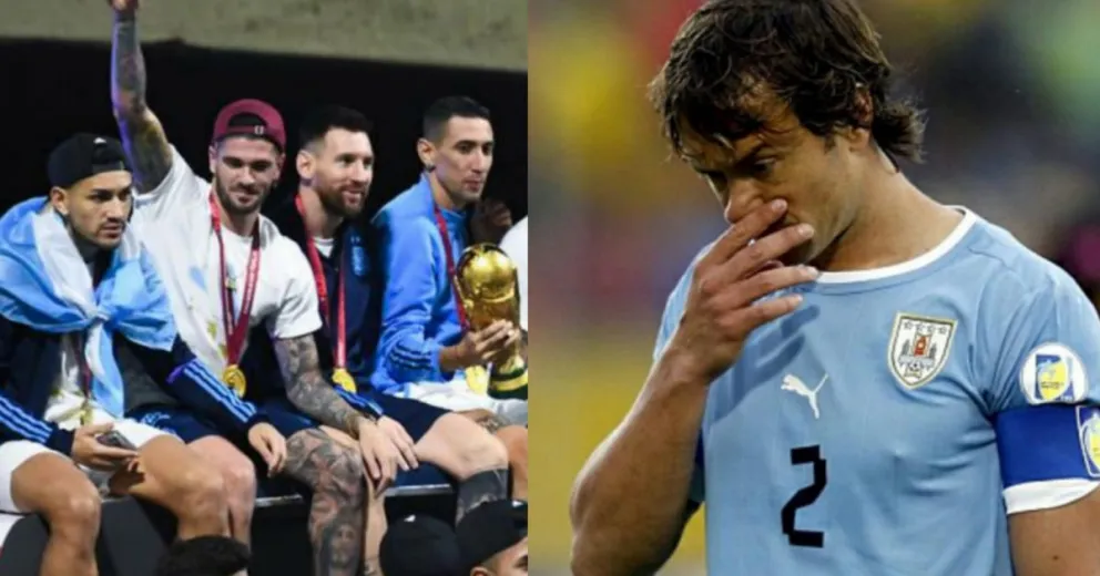 La desopilante respuesta de Di María y Paredes a Diego Lugano tras su crítica a la selección argentina