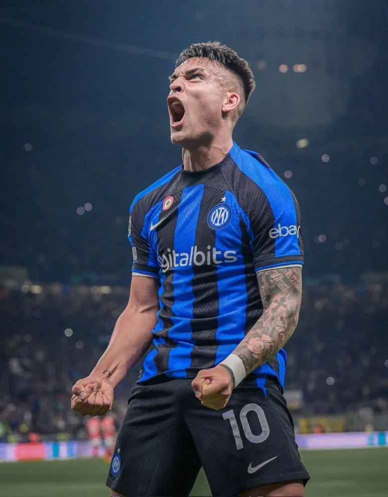 Lautaro Martínez y el increíble festejo topo gigio que lo lleva directo a la final de la Champions League